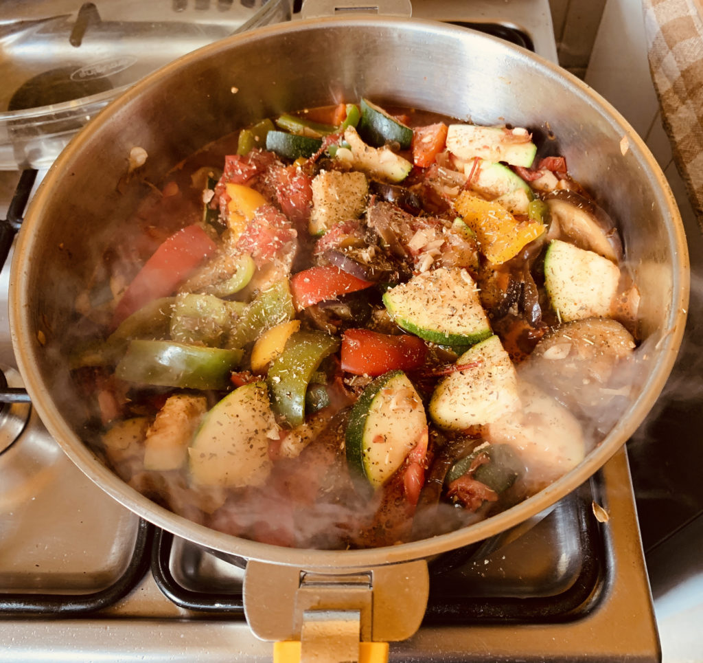 sauteuse inox ratatouille